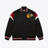 Heavyweight Satin Jacket Chicago Blackhawks