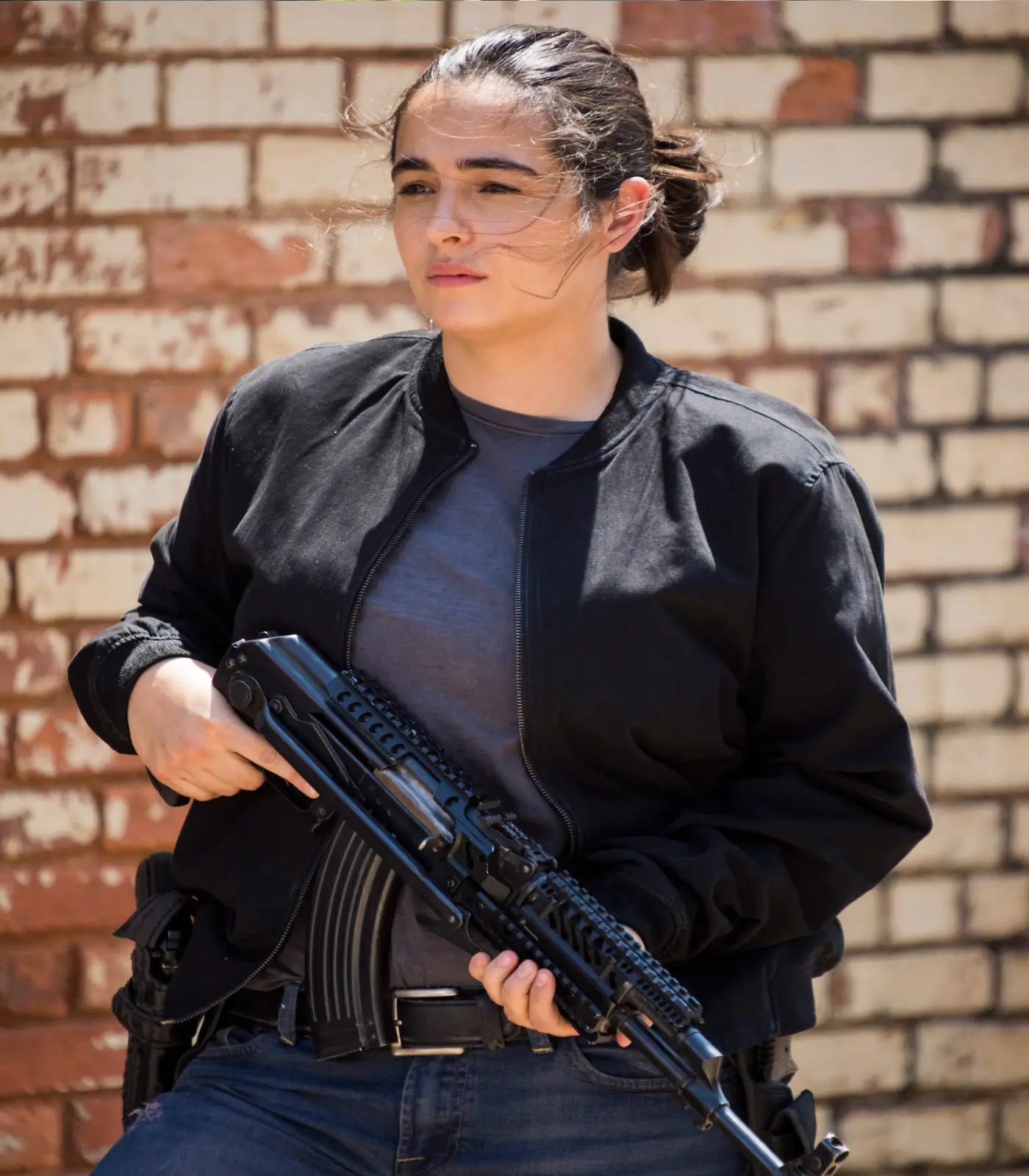 Alanna Masterson The Walking Dead Bomber Jacket