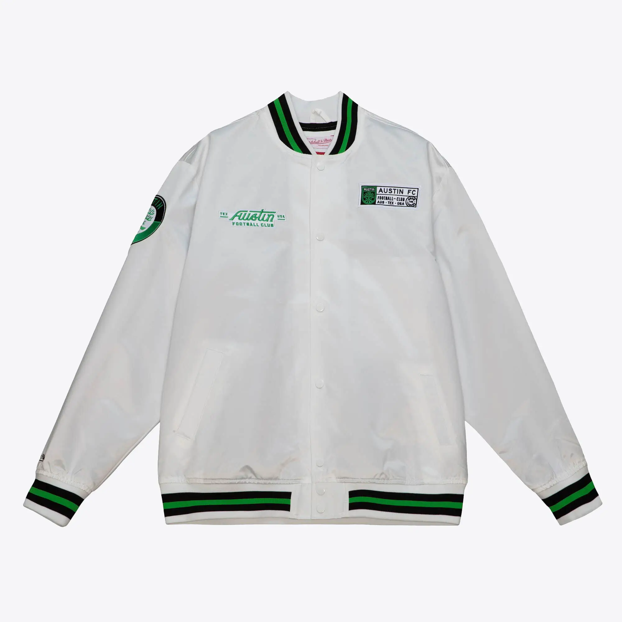 City Collection Lightweight Satin Jacket Austin FC