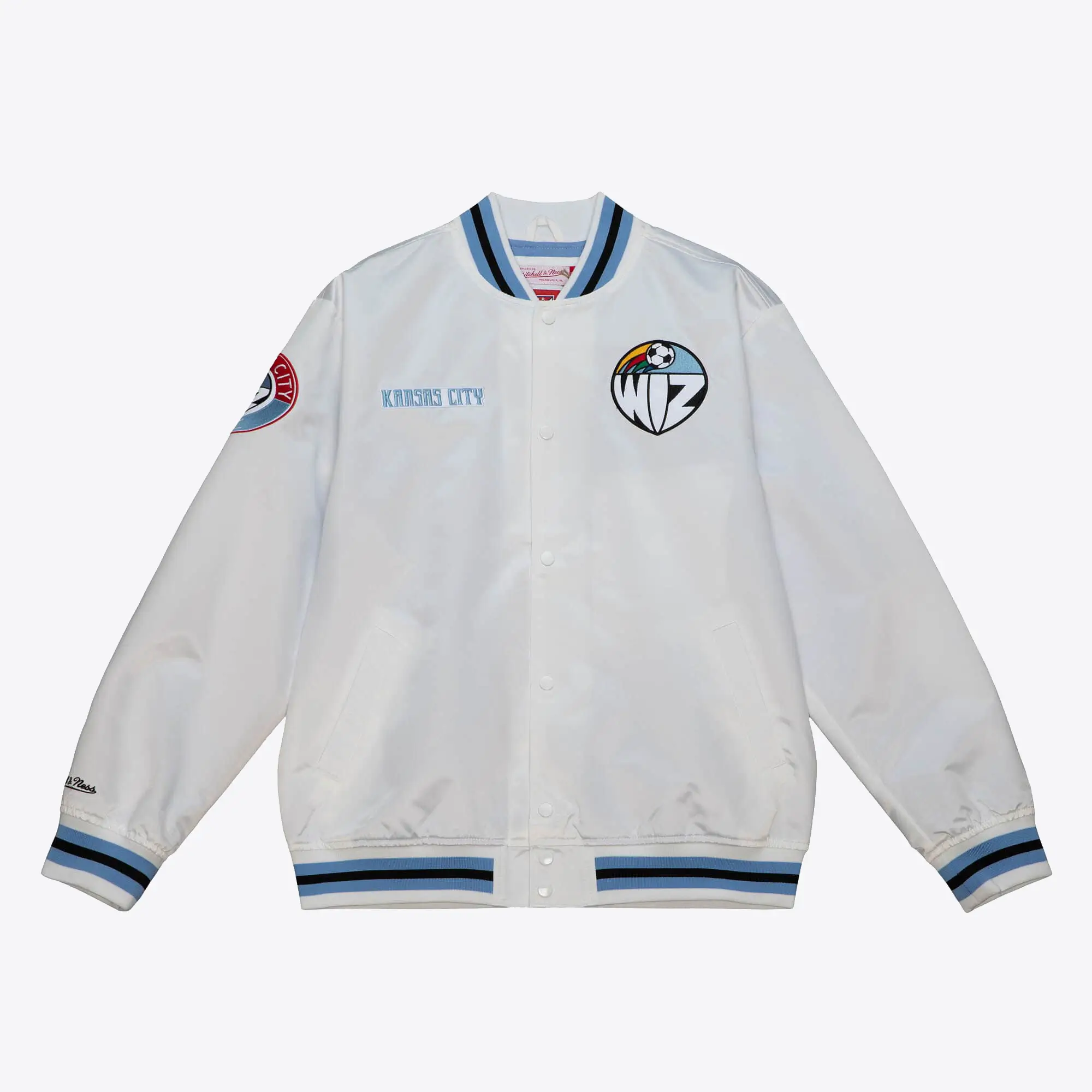 City Collection Lightweight Satin Jacket Kansas City Wiz