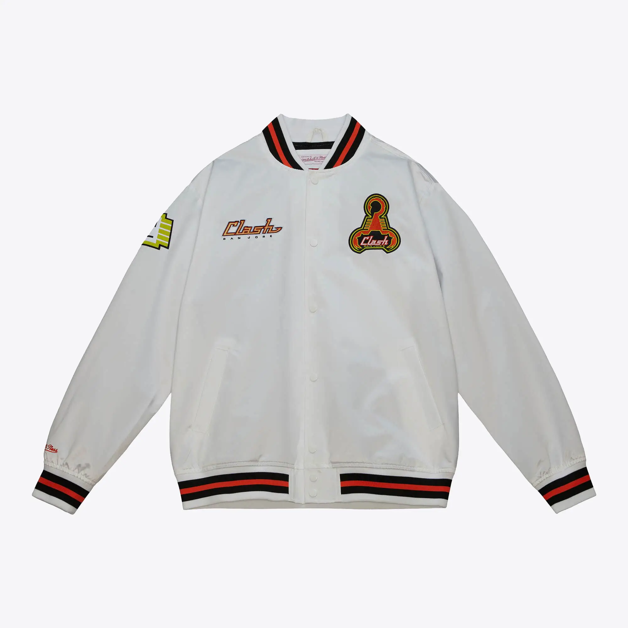 City Collection Lightweight Satin Jacket San Jose Clash