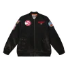 Flight Satin Bomber Jacket Atlanta Hawks