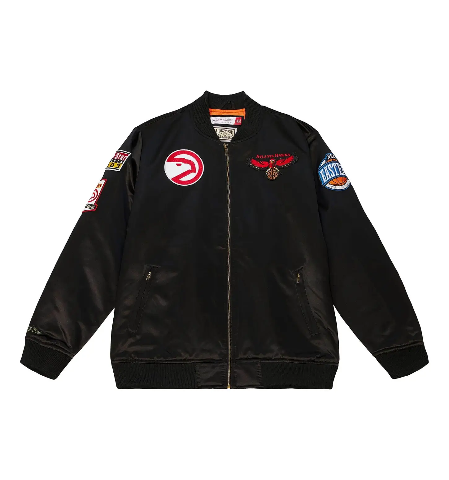 Flight Satin Bomber Jacket Atlanta Hawks