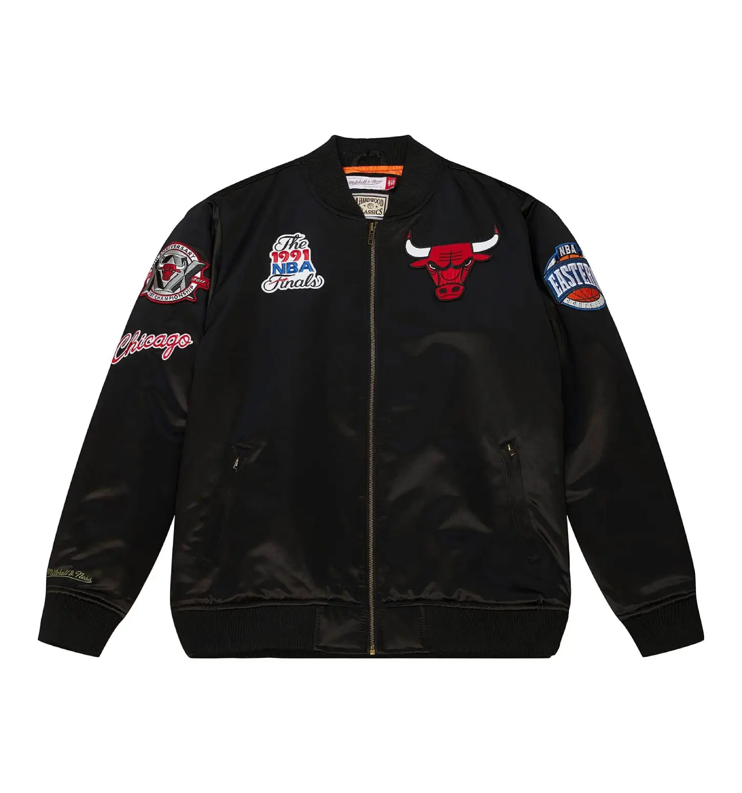 Flight Satin Bomber Jacket Chicago Bulls