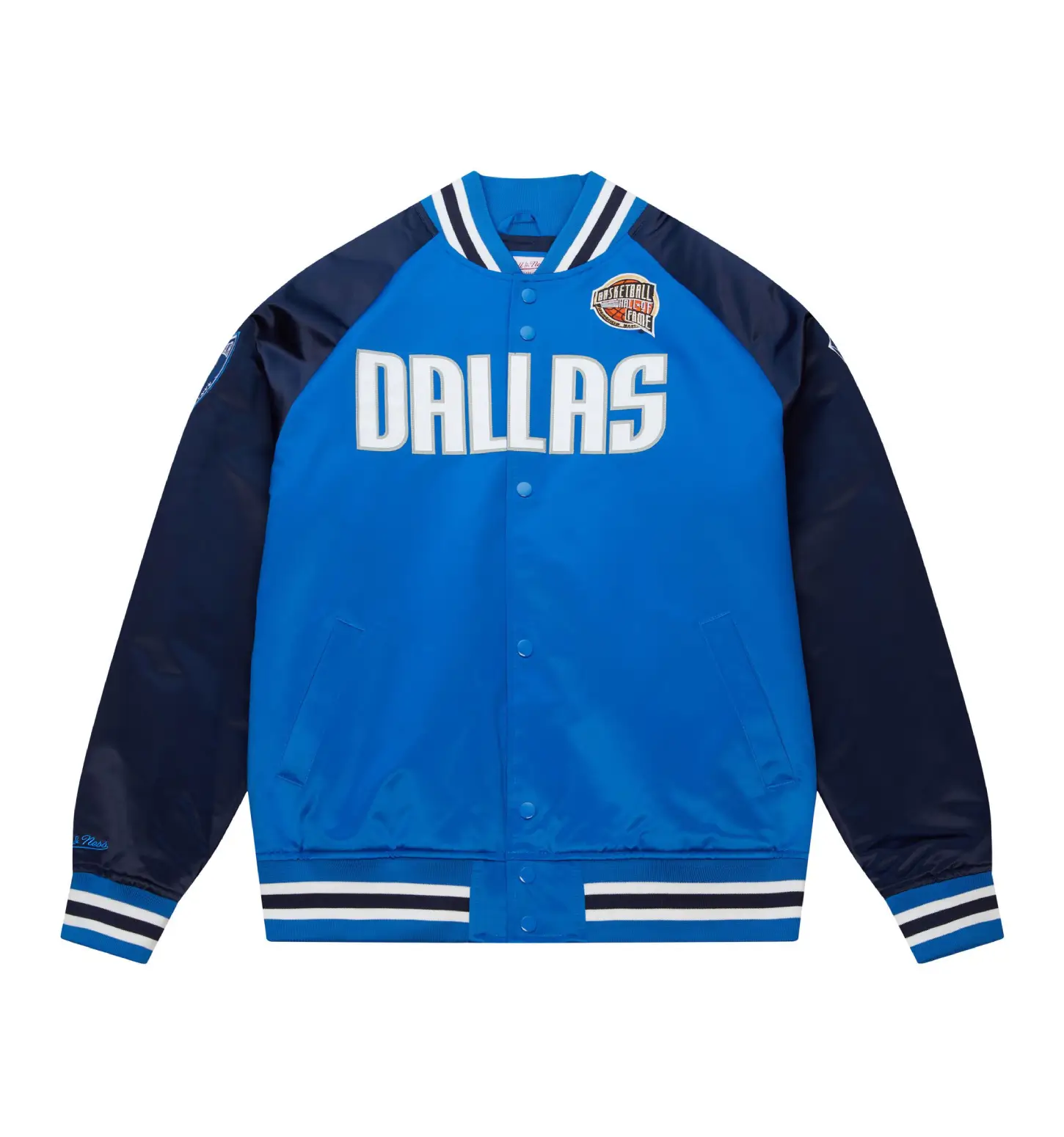 HOF N&N Satin Jacket Dallas Mavericks Dirk Nowitzki