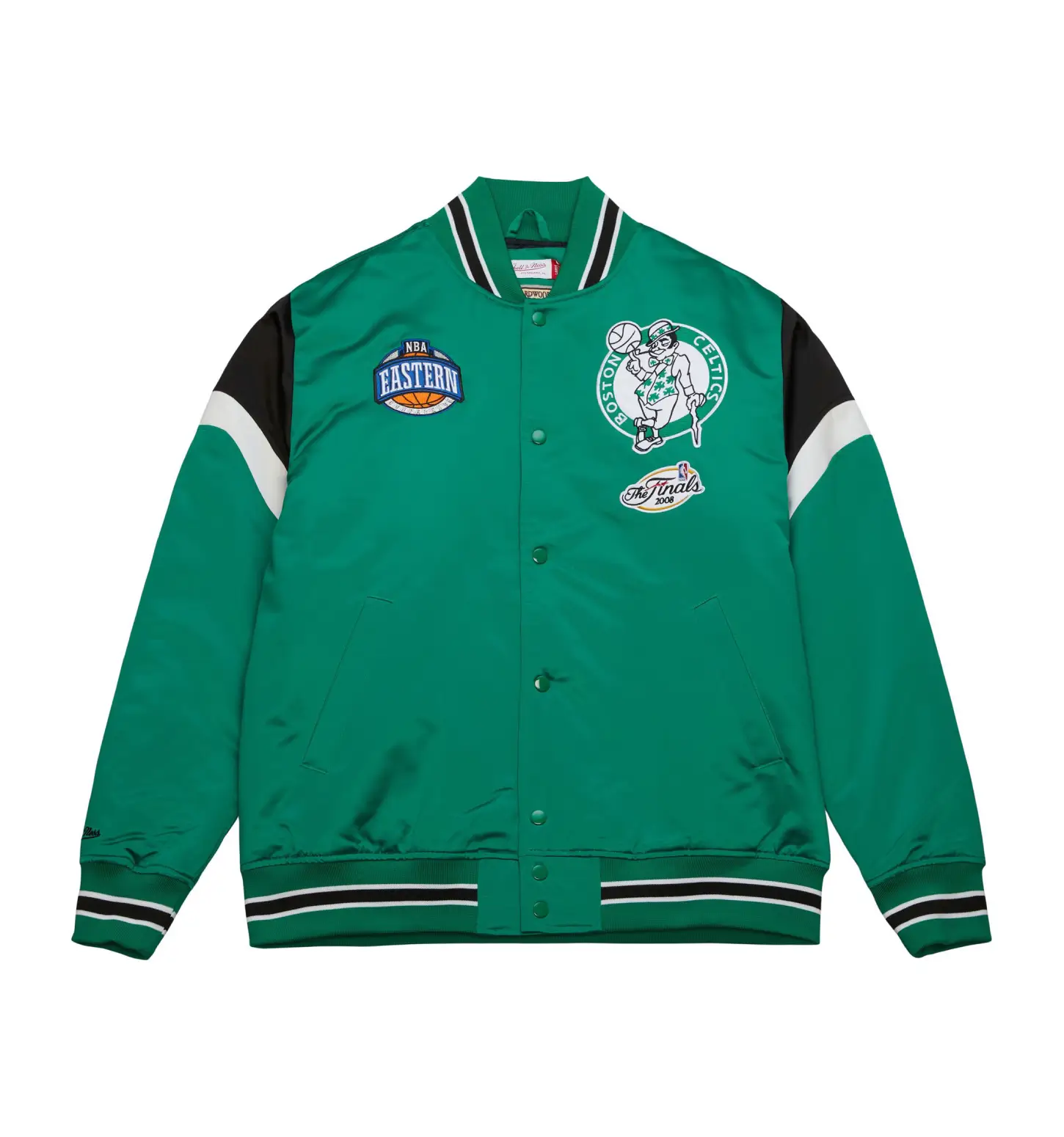 Heavyweight Satin Jacket Boston Celtics