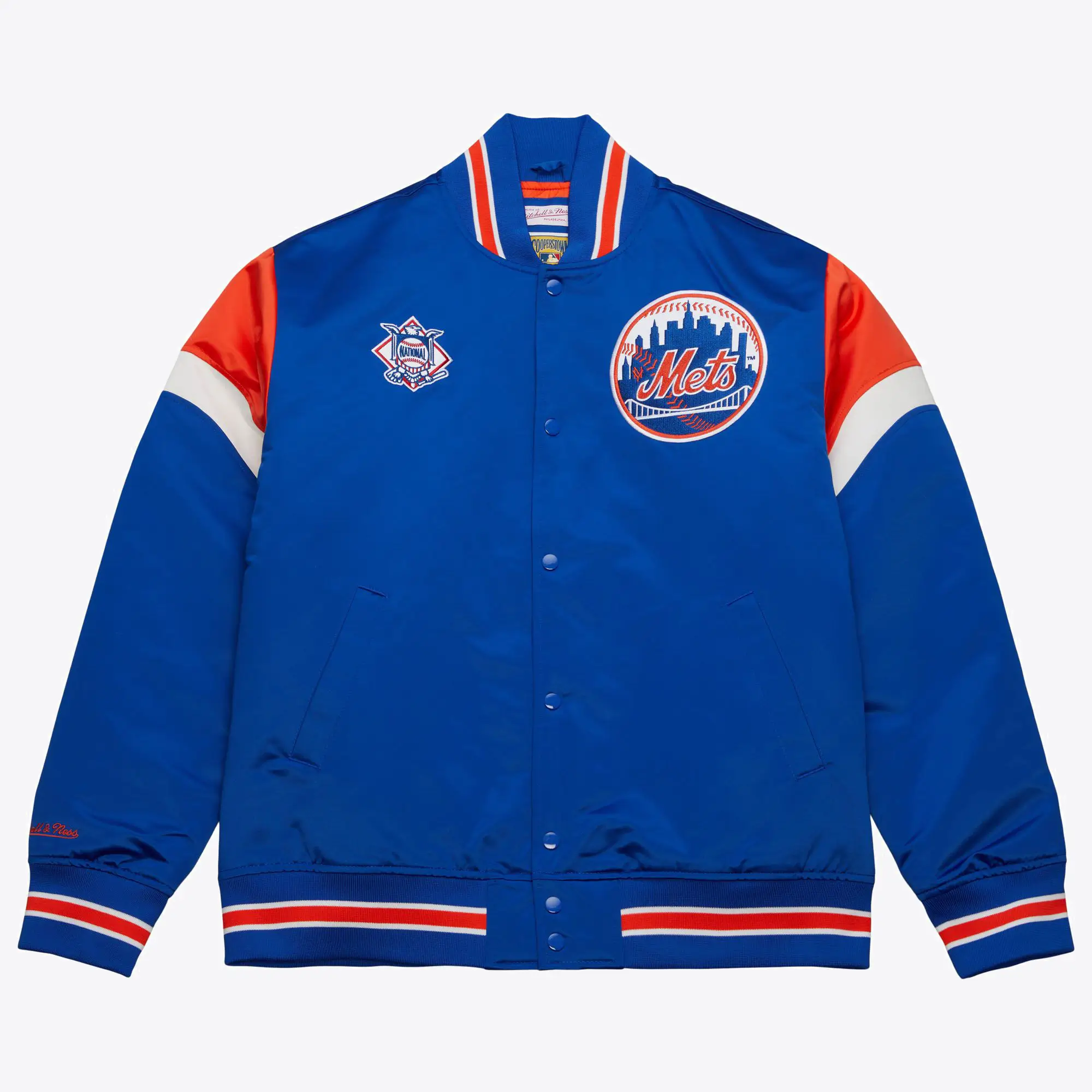 Heavyweight Satin Jacket New York Mets
