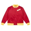 Heavyweight Satin Red Jacket Houston Rockets