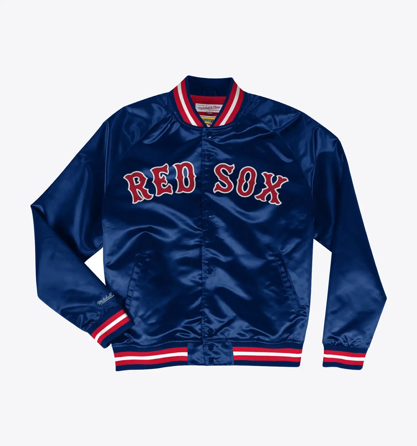 Lightweight Satin Jacket Boston Red Sox