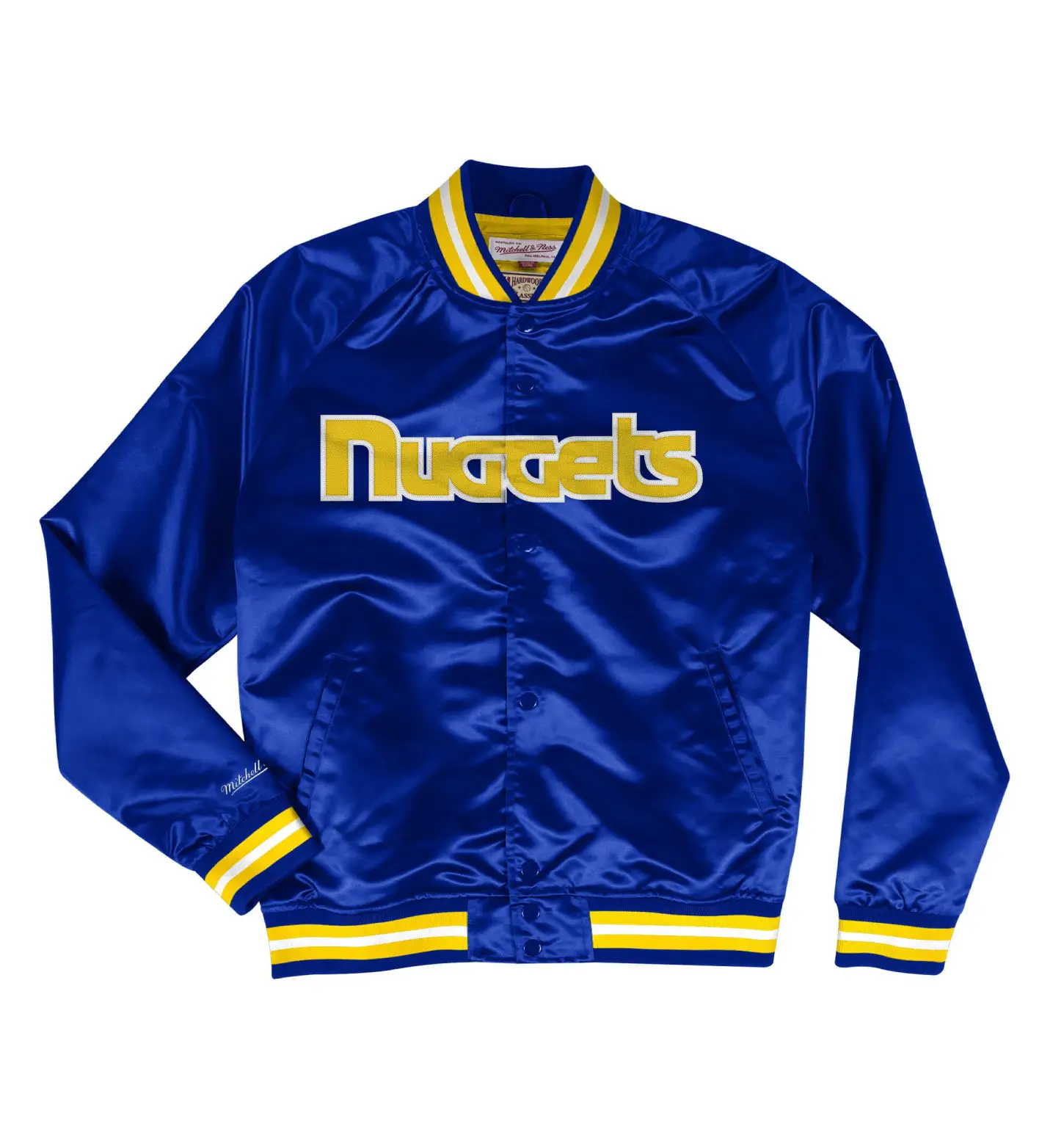 Lightweight Satin Jacket Denver Nuggets