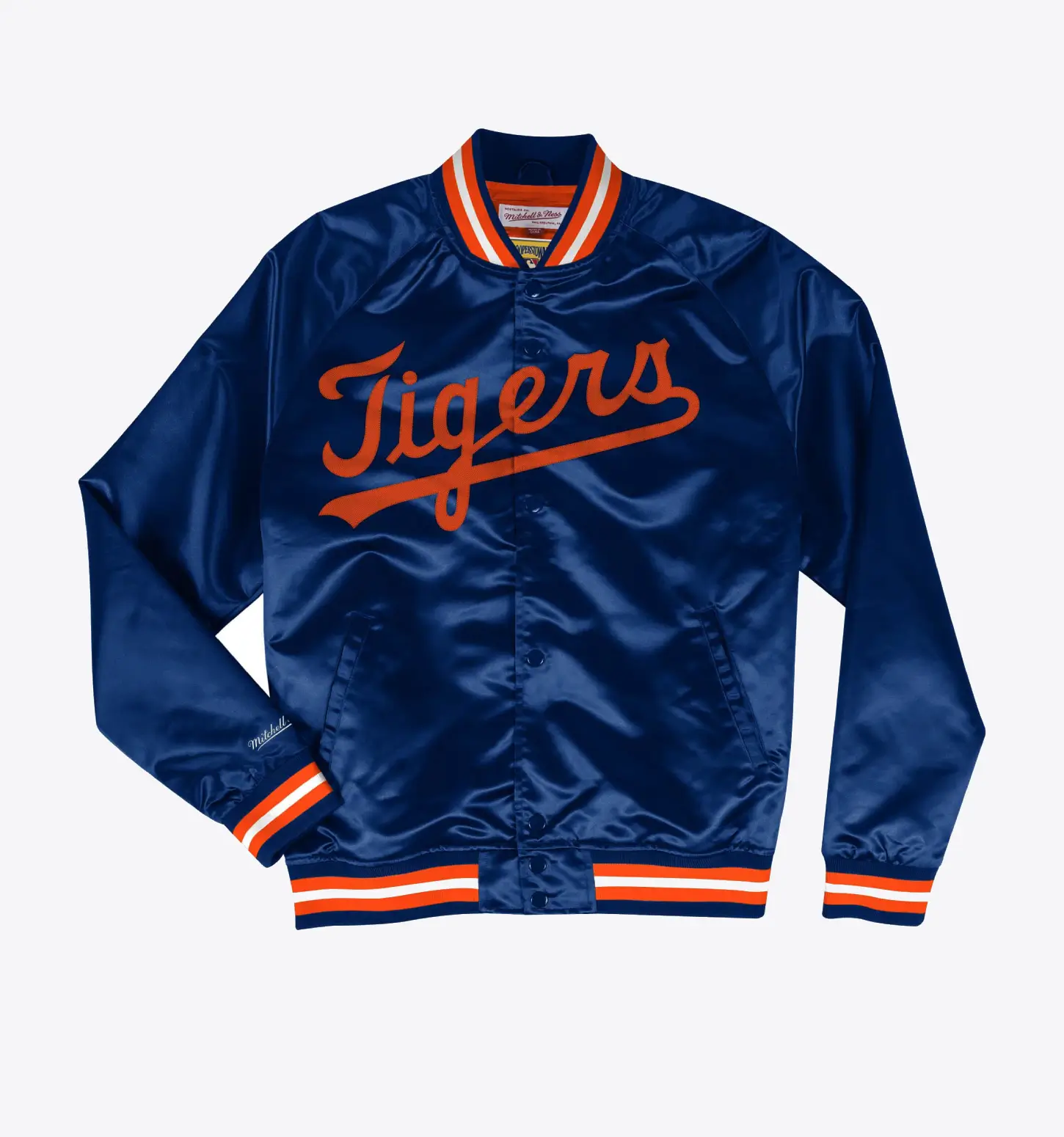 Lightweight Satin Jacket Detroit Tigers