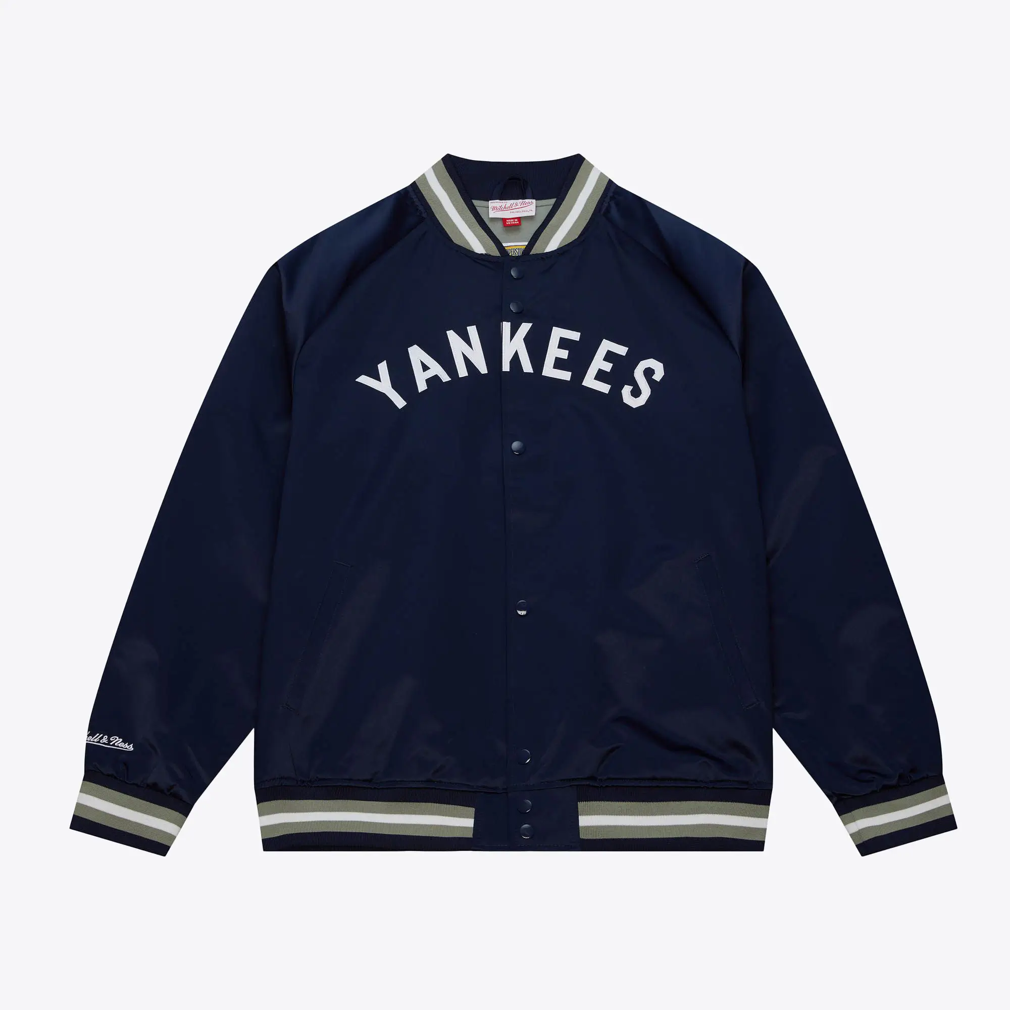 Lightweight Satin Jacket New York Yankees