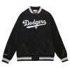 Los Angeles Dodgers Double Clutch Black Varsity Jacket