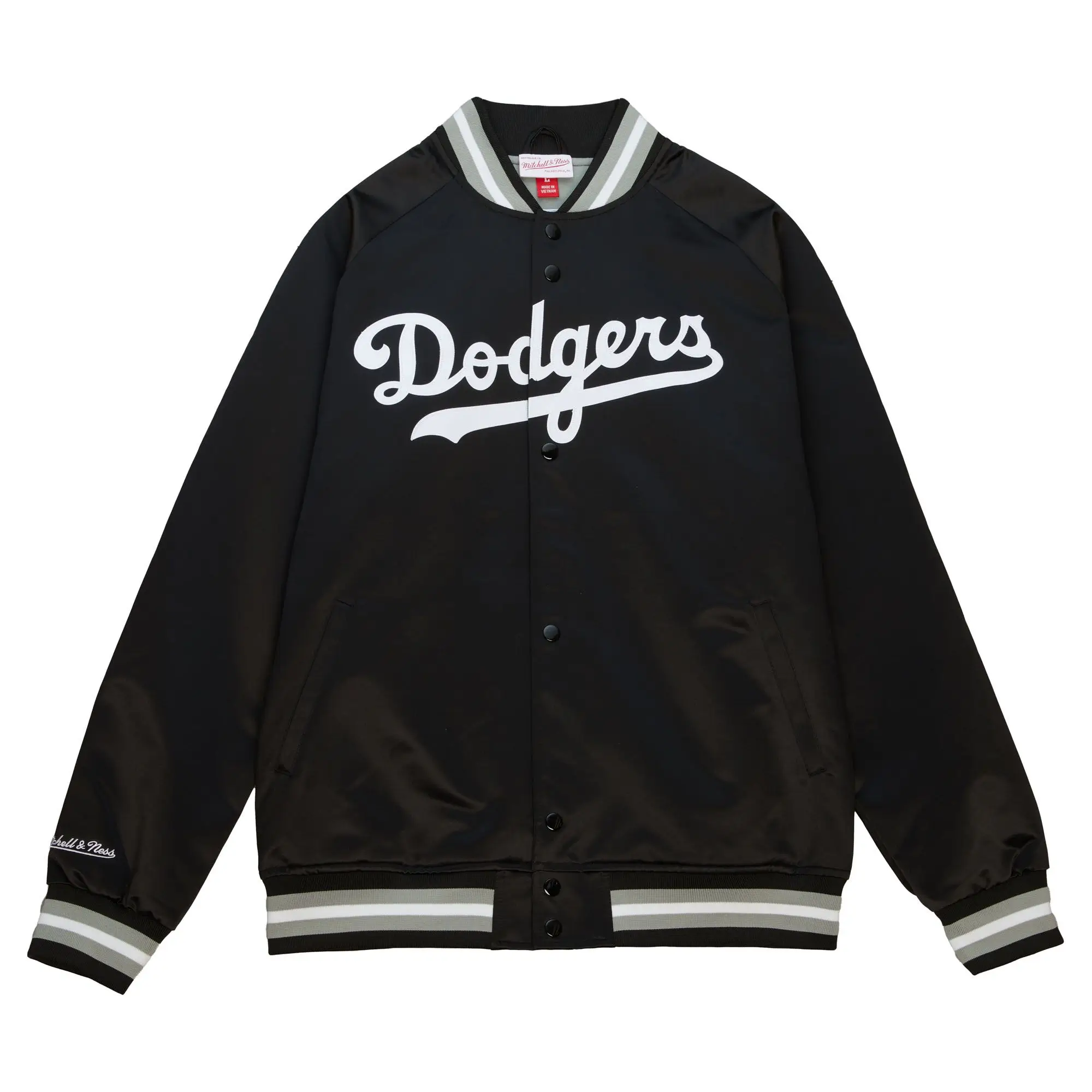 Los Angeles Dodgers Double Clutch Black Varsity Jacket