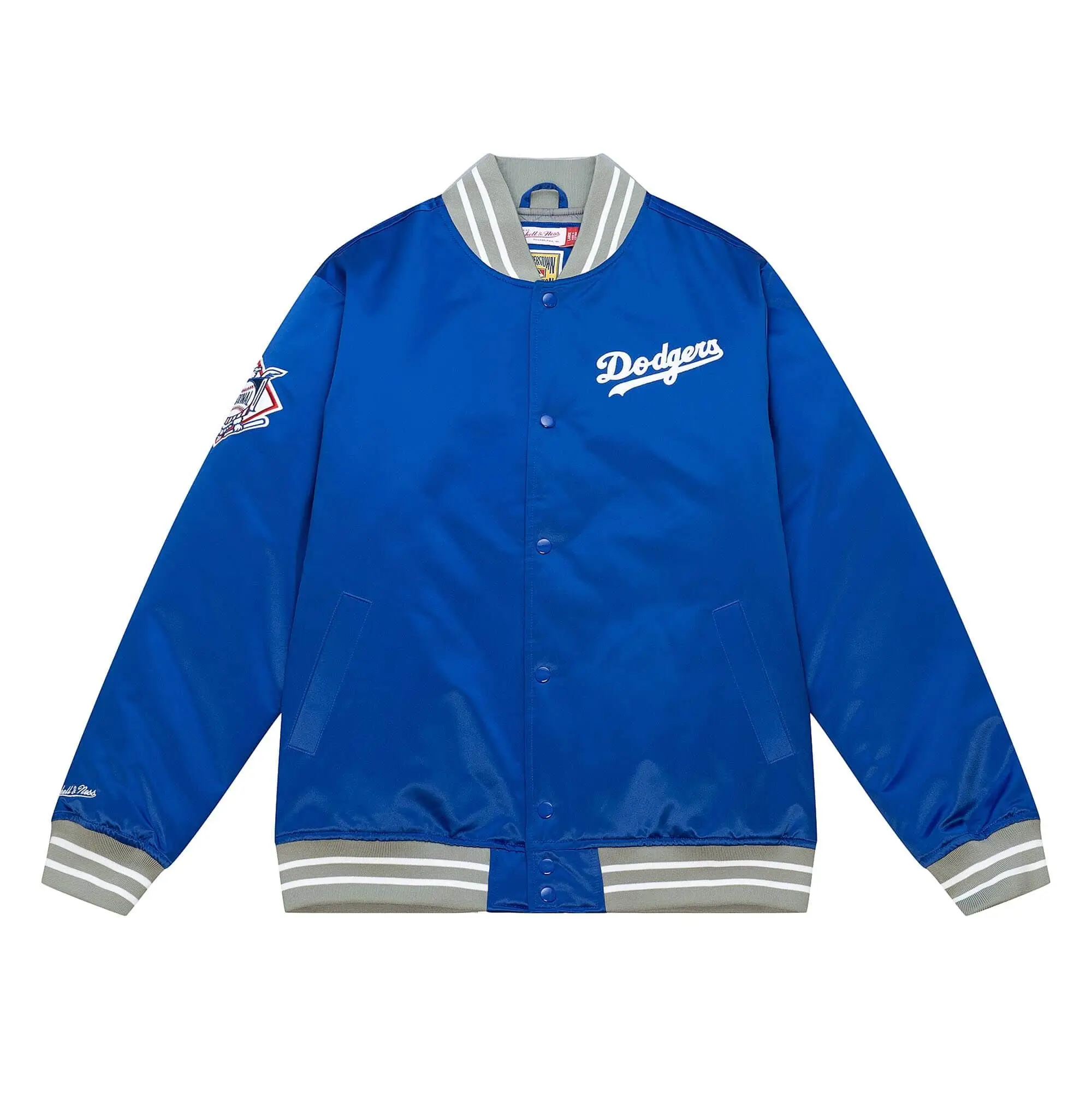 Los Angeles Dodgers Heavyweight Blue Satin Jacket