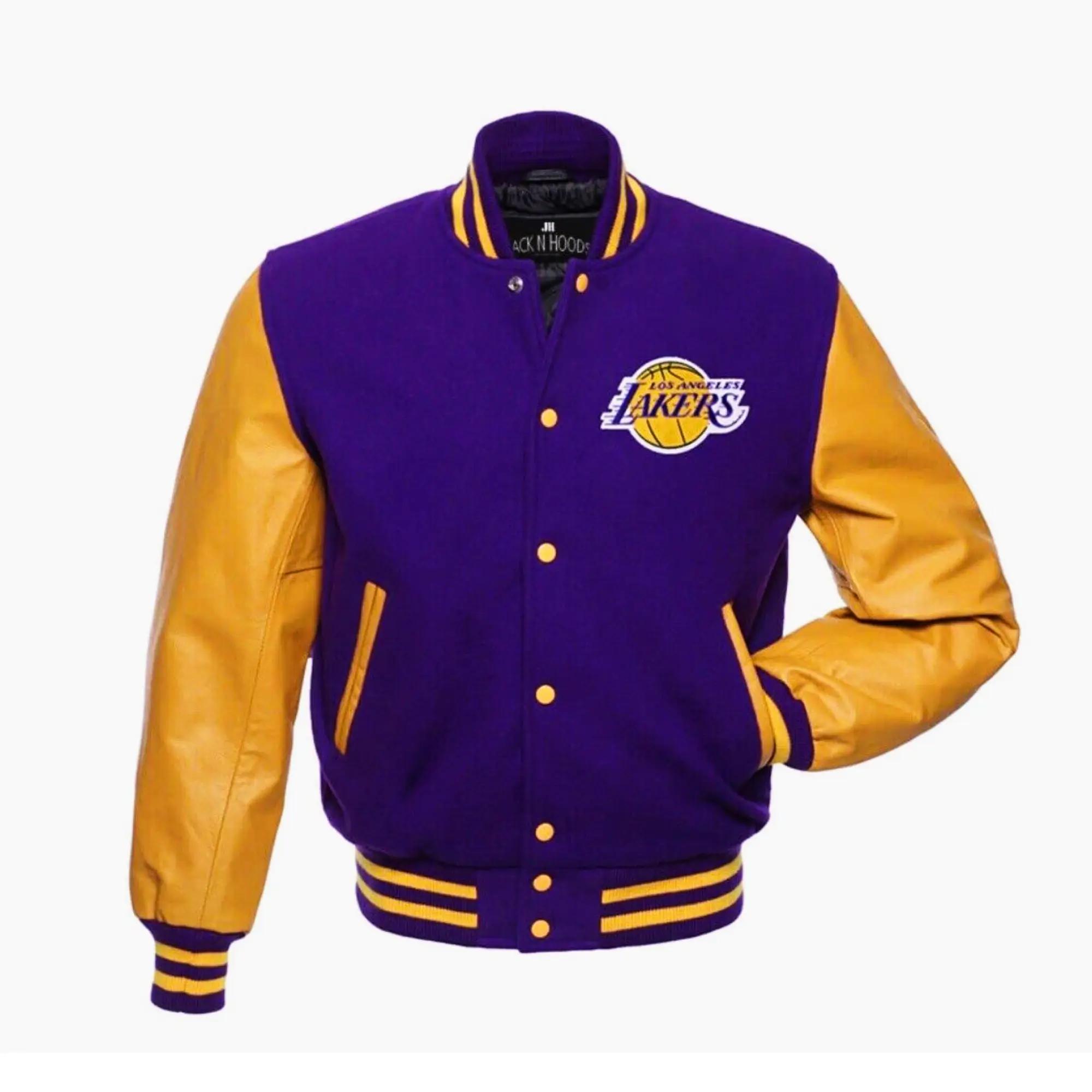 Los Angeles Lakers NBA Varsity Purple and Yellow Jacket