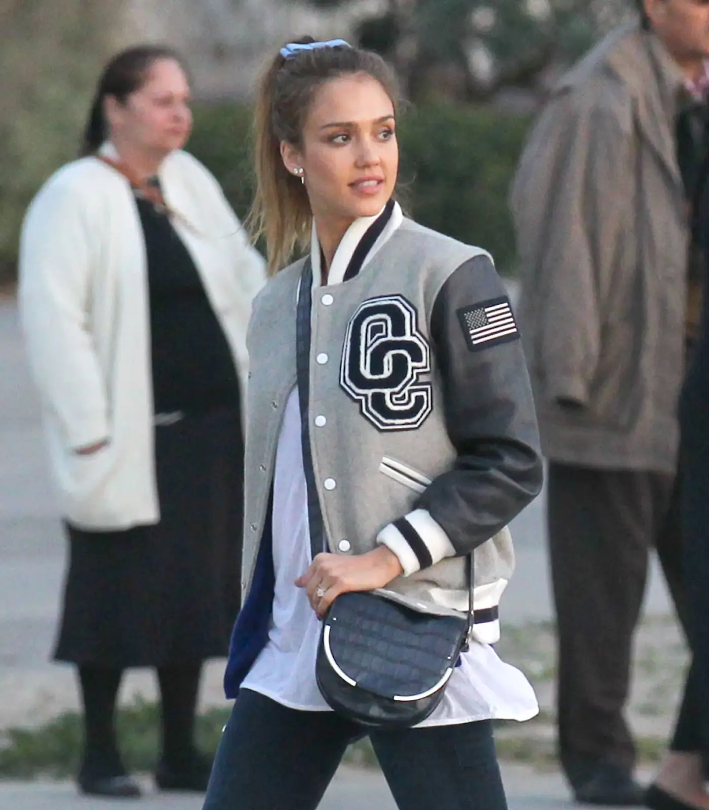 Opening Ceremony Jessica Alba Classic Varsity Jacket