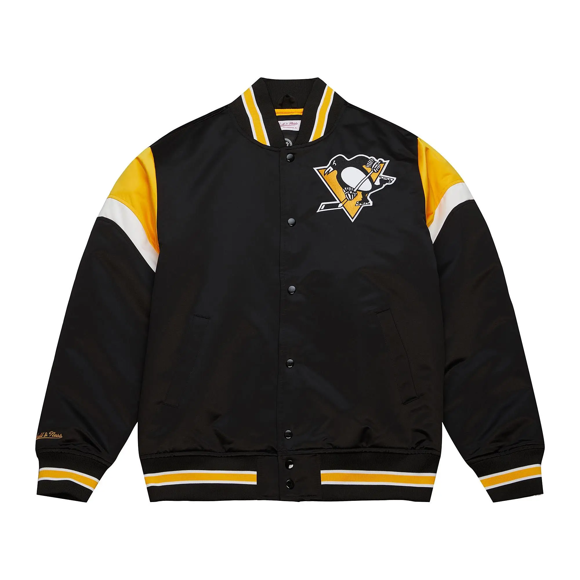 Pittsburgh Penguins Black Varsity Jacket