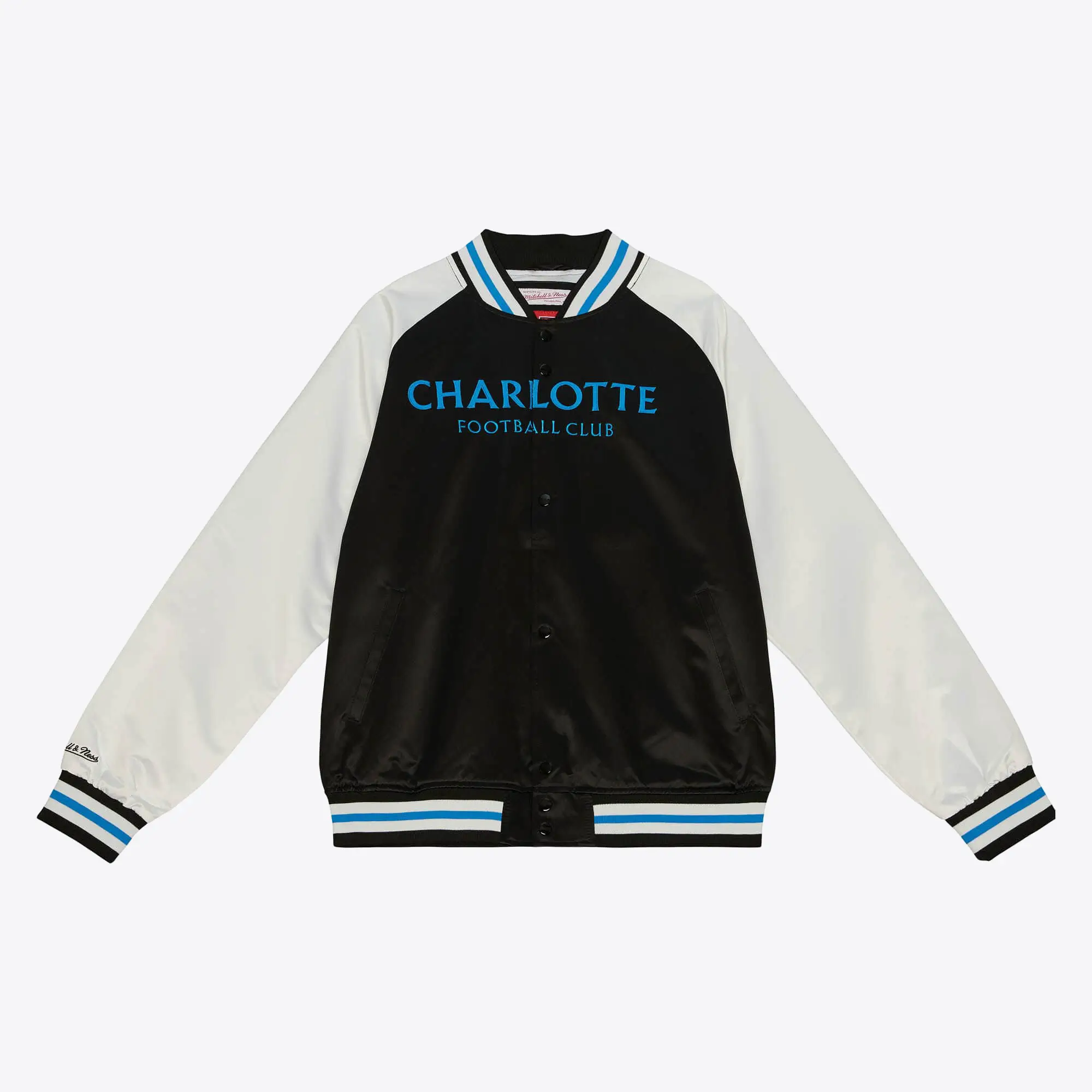 Primetime Lightweight Satin Jacket Charlotte FC