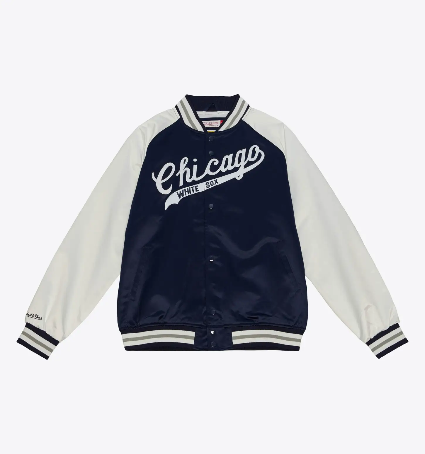 Primetime Lightweight Satin Jacket Chicago White Sox
