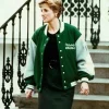 Princess Diana Philadelphia Eagles Green Letterman Varsity Jacket