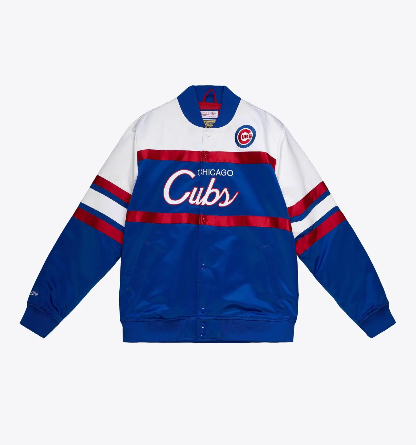 Special Script Heavyweight Satin Jacket Chicago Cubs