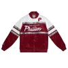Special Script Heavyweight Satin Jacket Philadelphia Phillies