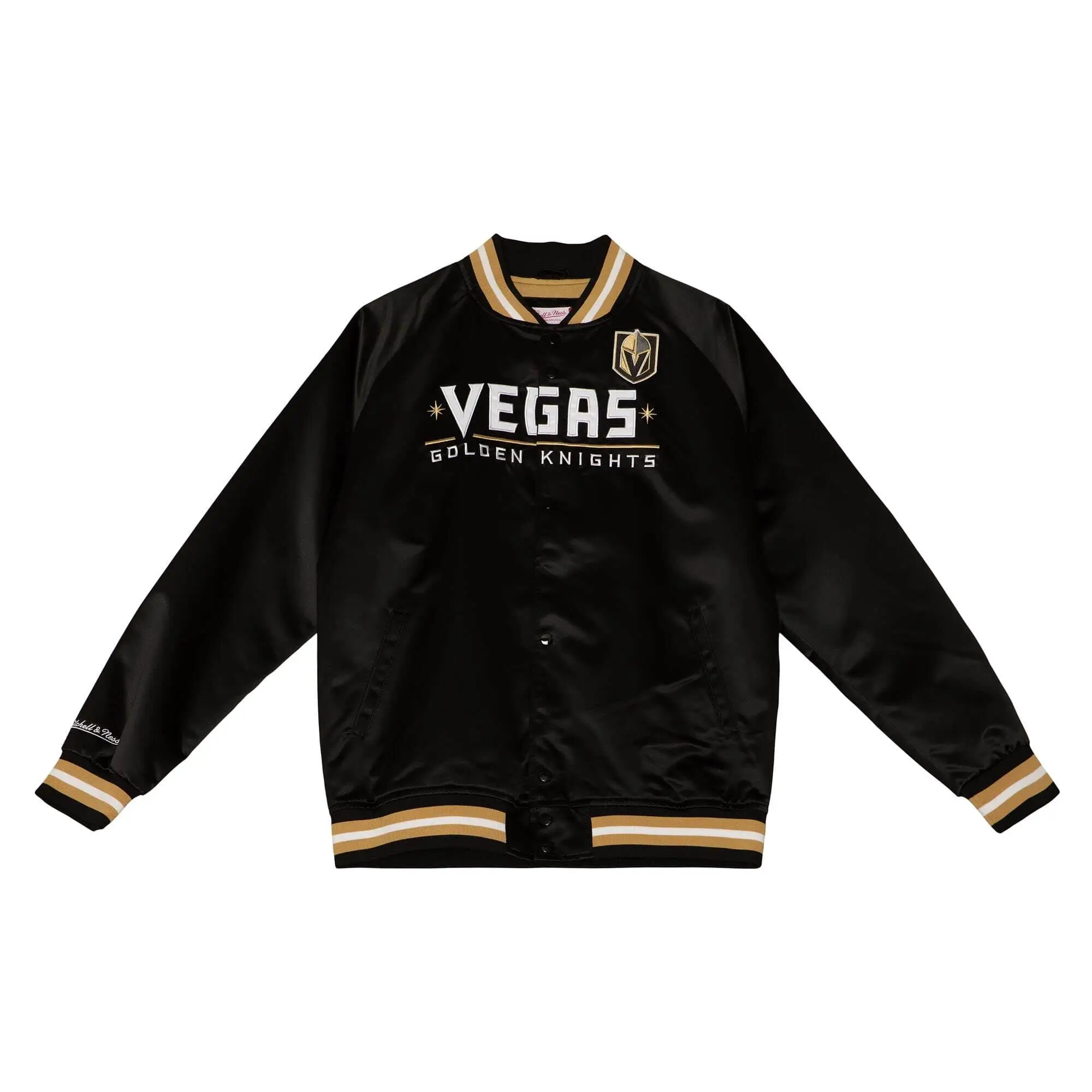 Vegas Golden Knights Black Varsity Jacket