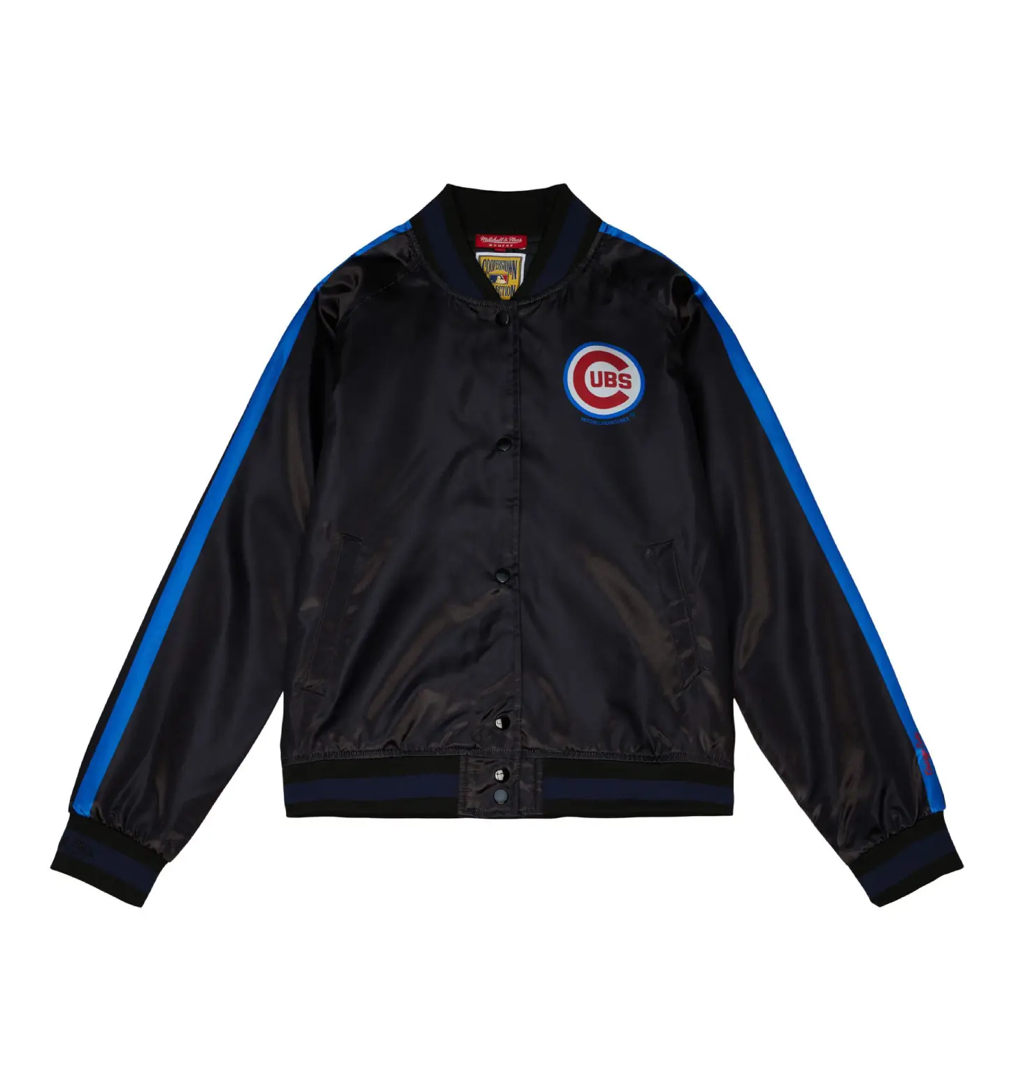 Women's Raglan Satin Jacket Chicago Cubs
