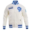 Los Angeles Rams Retro Classic Satin Varsity Jacket