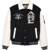 Avirex Omega Wool Leather Varrsity Jacket