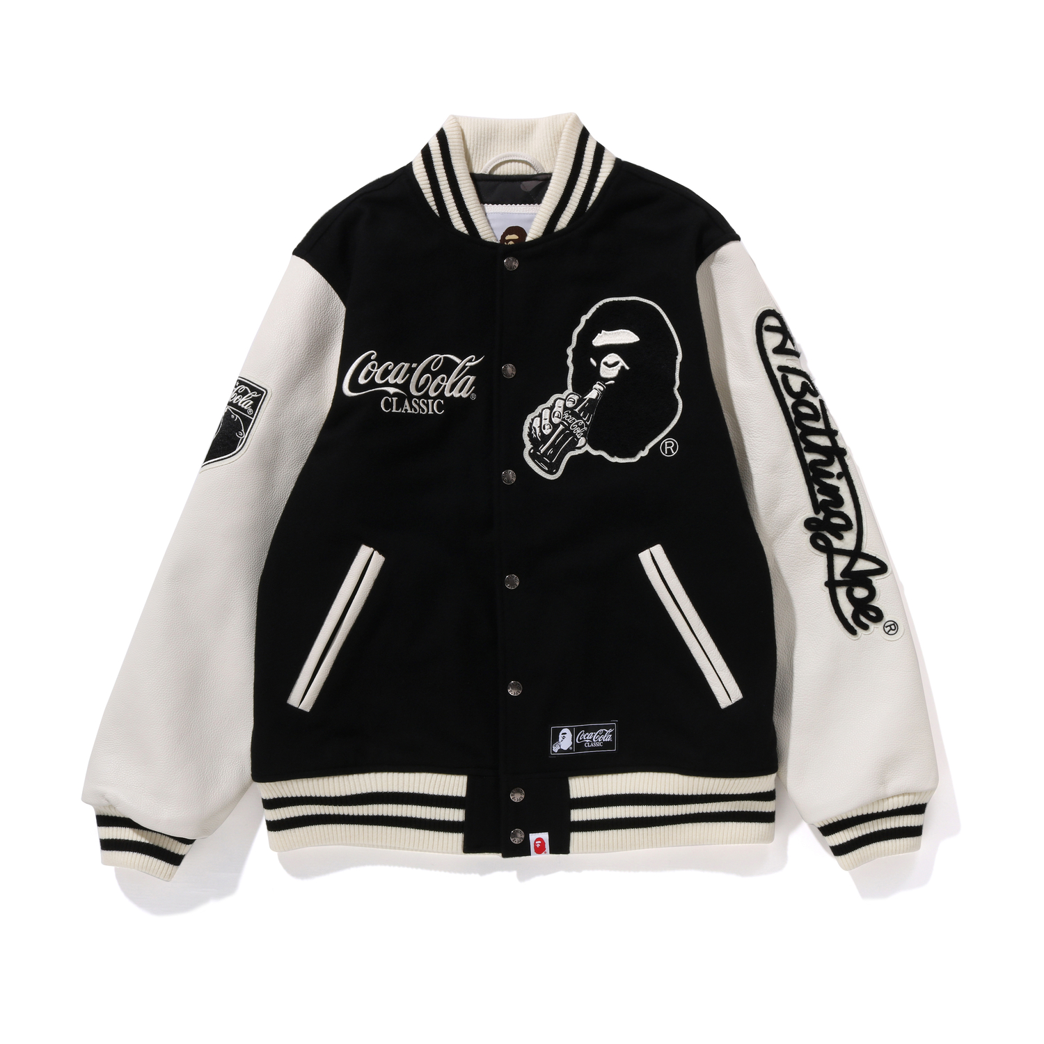 BAPE X Coca-cola Varsity Jacket