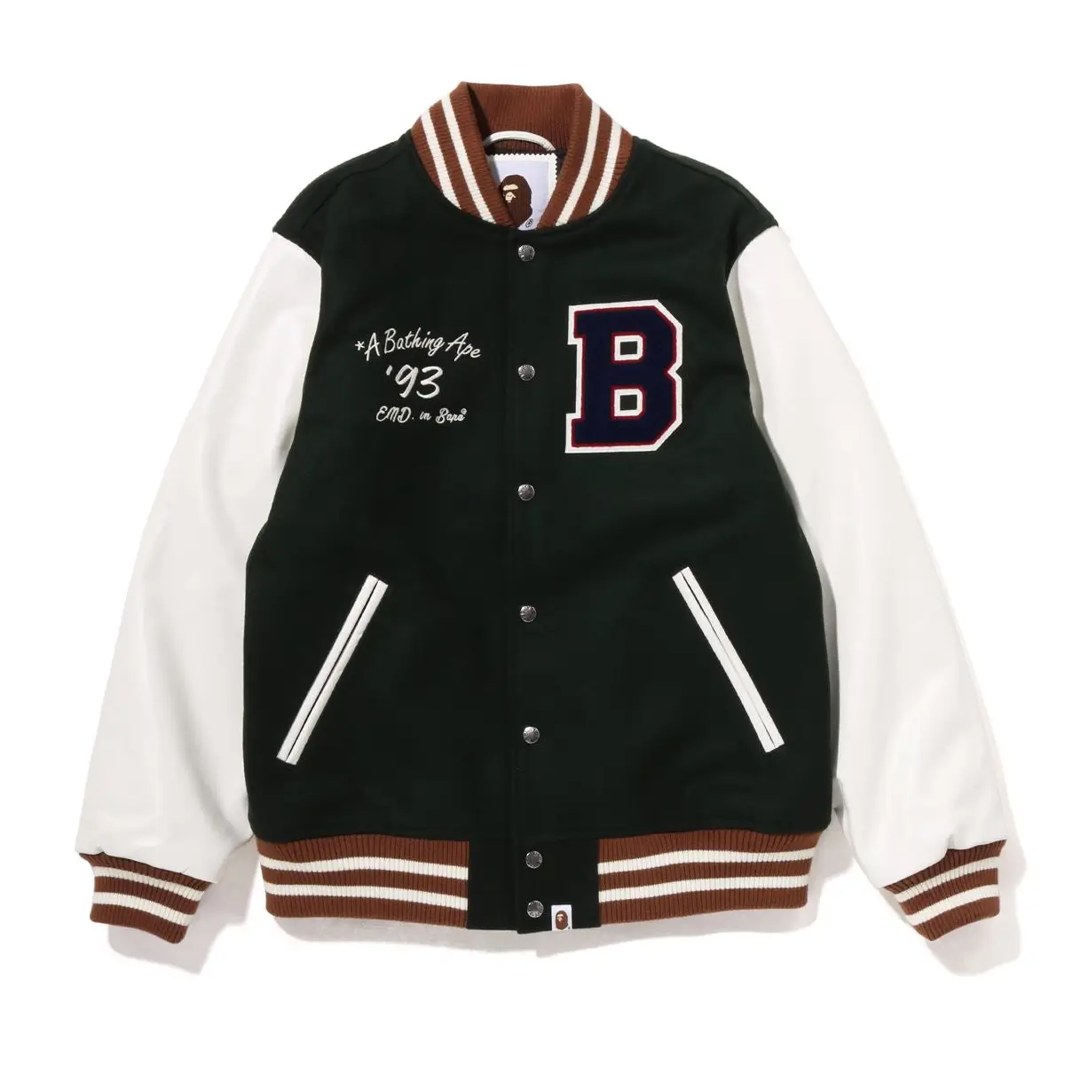 BAPE X End Varsity Jacket