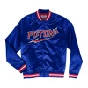 Detroit Pistons Lightweight Blue Varsity Jacket