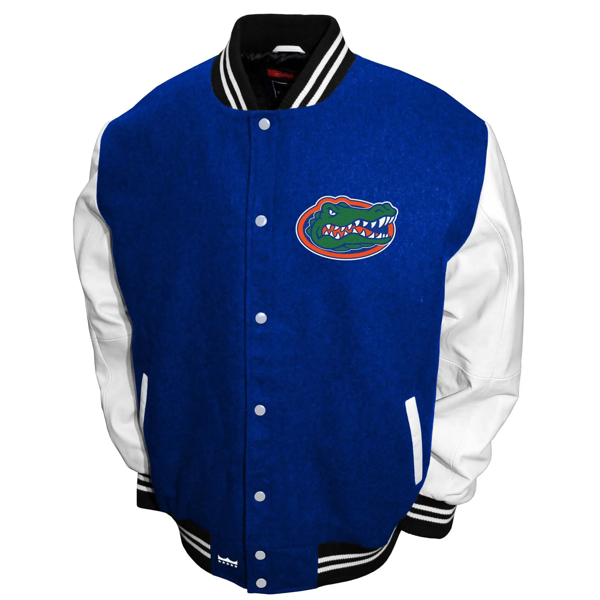 Florida Gators Franchise Club Graduate Royal Blue & White Varsity Jacket
