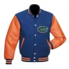 Florida Gators Team NCAA Blue & Orange Varsity Jacket