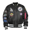 Los Angeles Dodgers Alpha Industries X New Era MA-1 Jacket