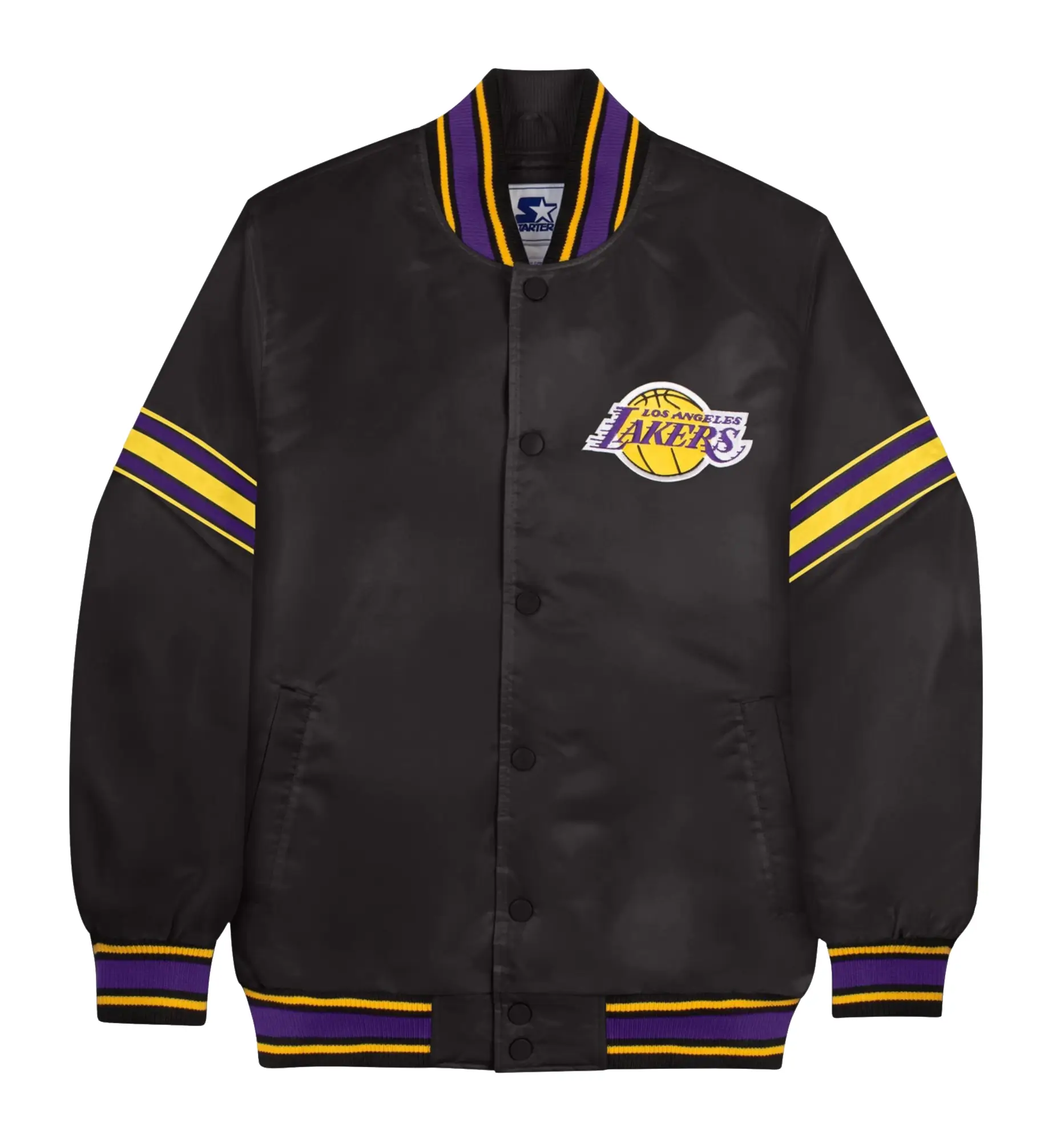 Los Angeles Lakers Black Varsity Jacket
