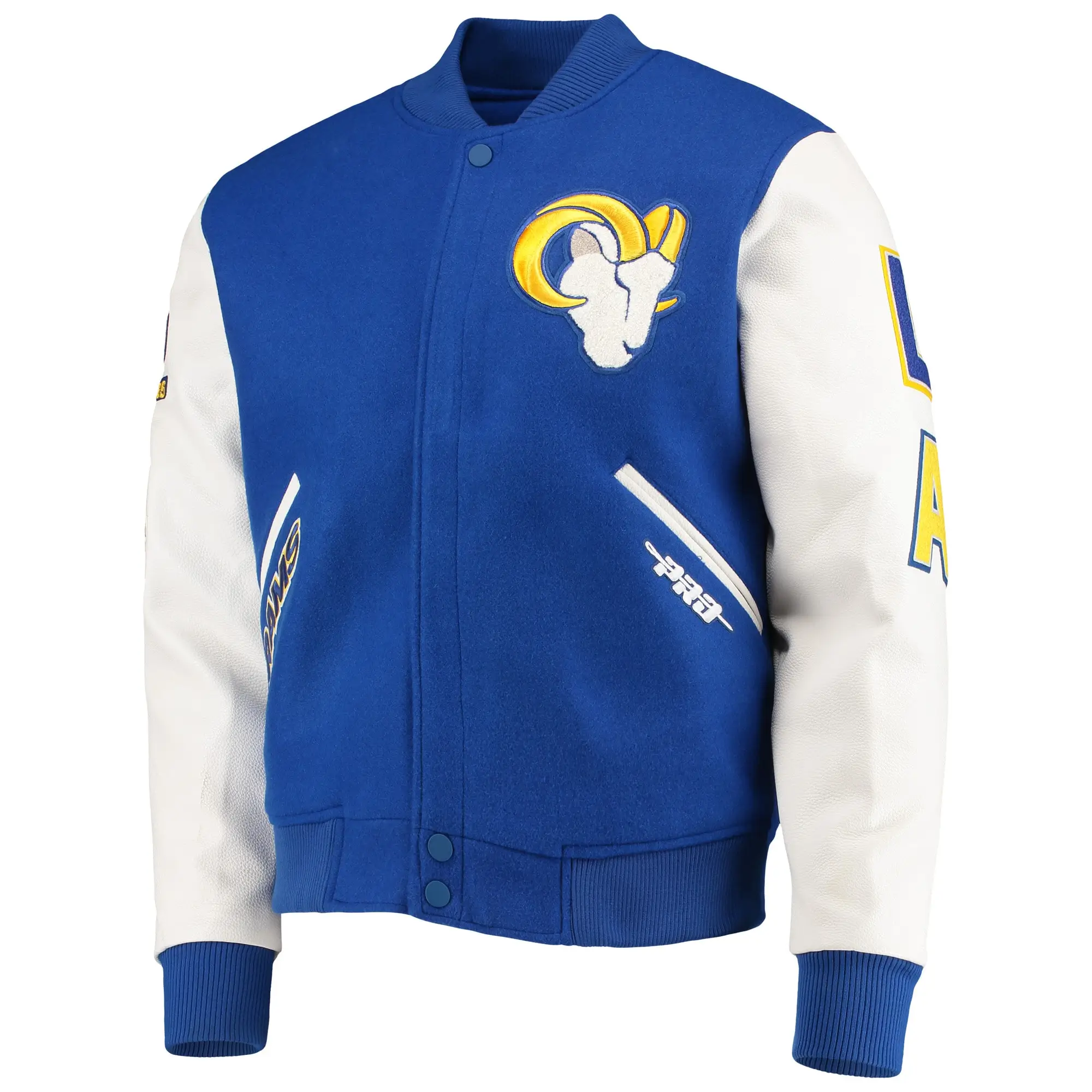 Los Angeles Rams Royal & White Varsity Jacket