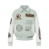 Louis Vuitton Blouson Light Green Varsity Jacket