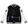 Louis Vuitton Dreaming Black Varsity Jacket