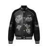Louis Vuitton Musical Black Varsity Jacket