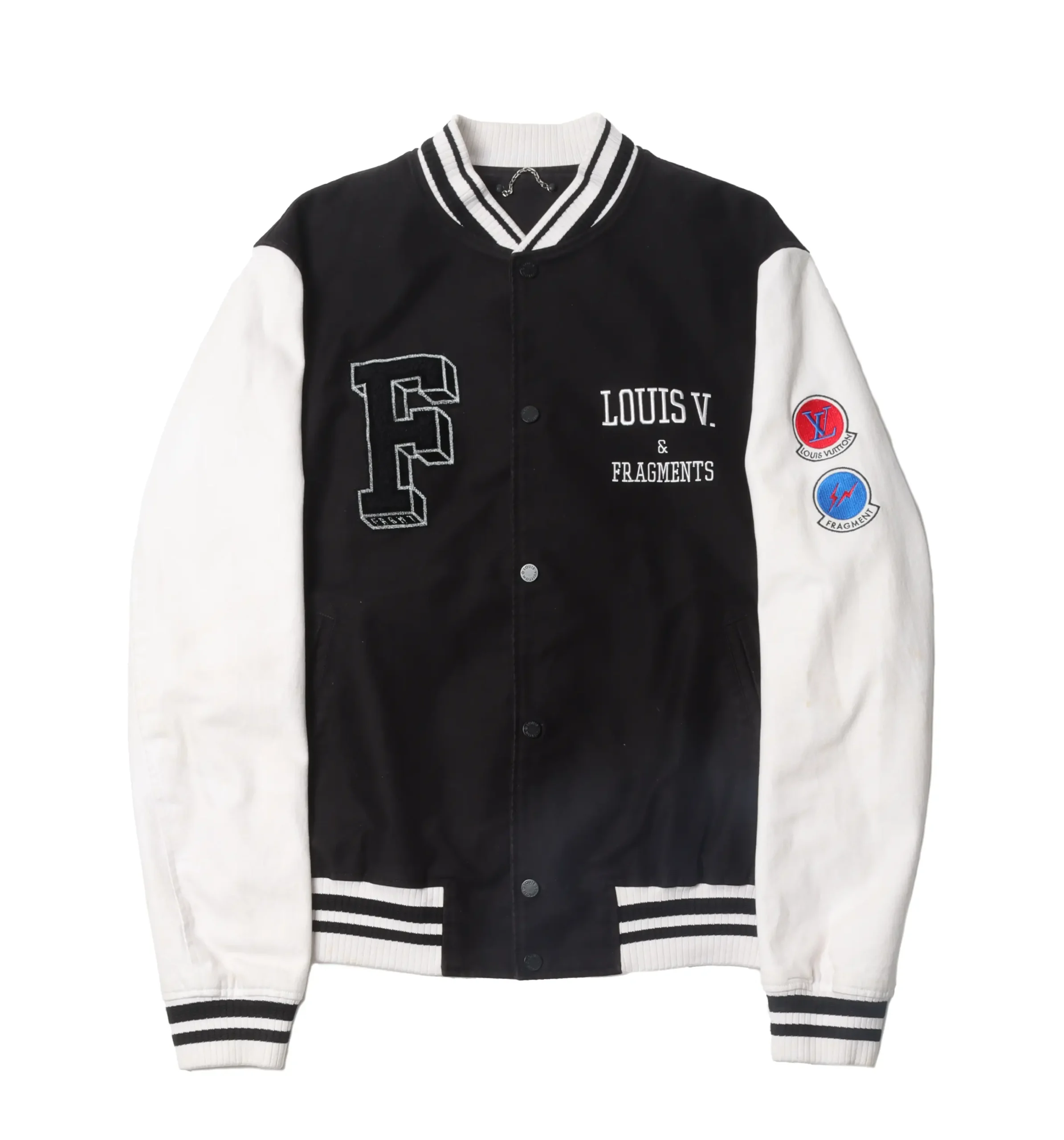 Louis Vuitton X Fragment Letterman Varsity Jacket
