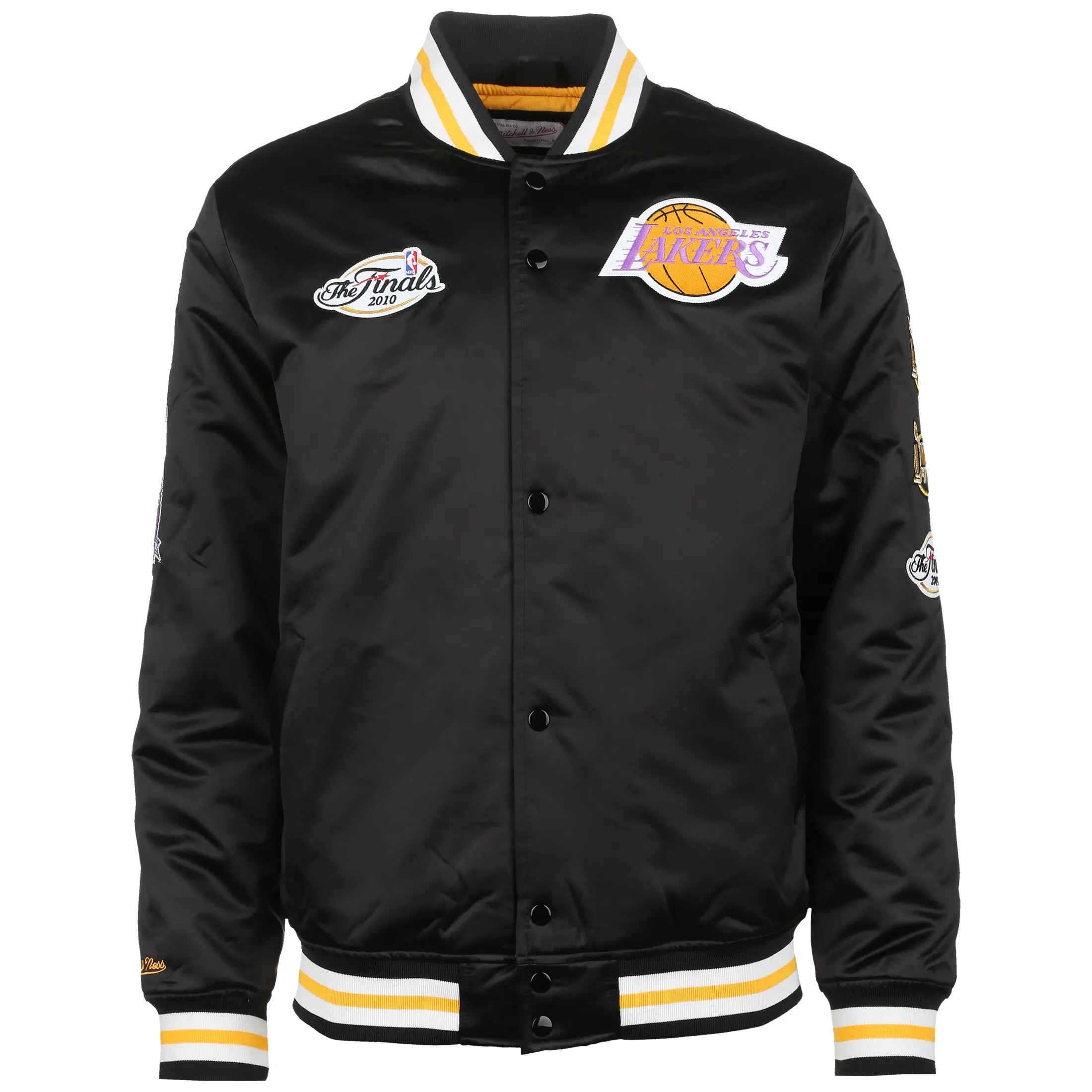 NBA Los Angeles Lakers Champ City Black Varsity Jacket
