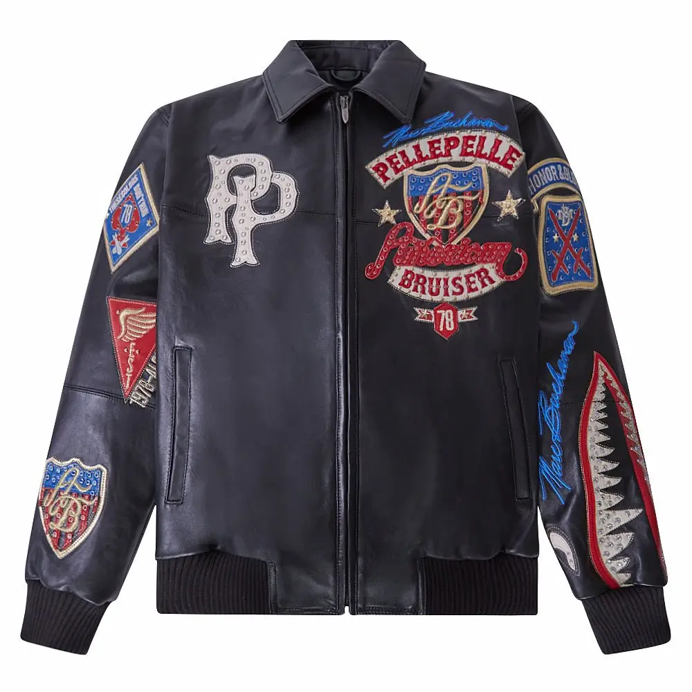 Pelle Pelle American Bruiser Jacket Black Leather Jacket