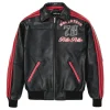 Pelle Pelle 78 World Tour Black & Red Leather Jacket