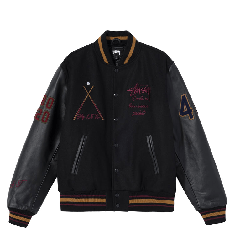 Stussy 8 Ball 40th Anniversary IST Varsity Jacket
