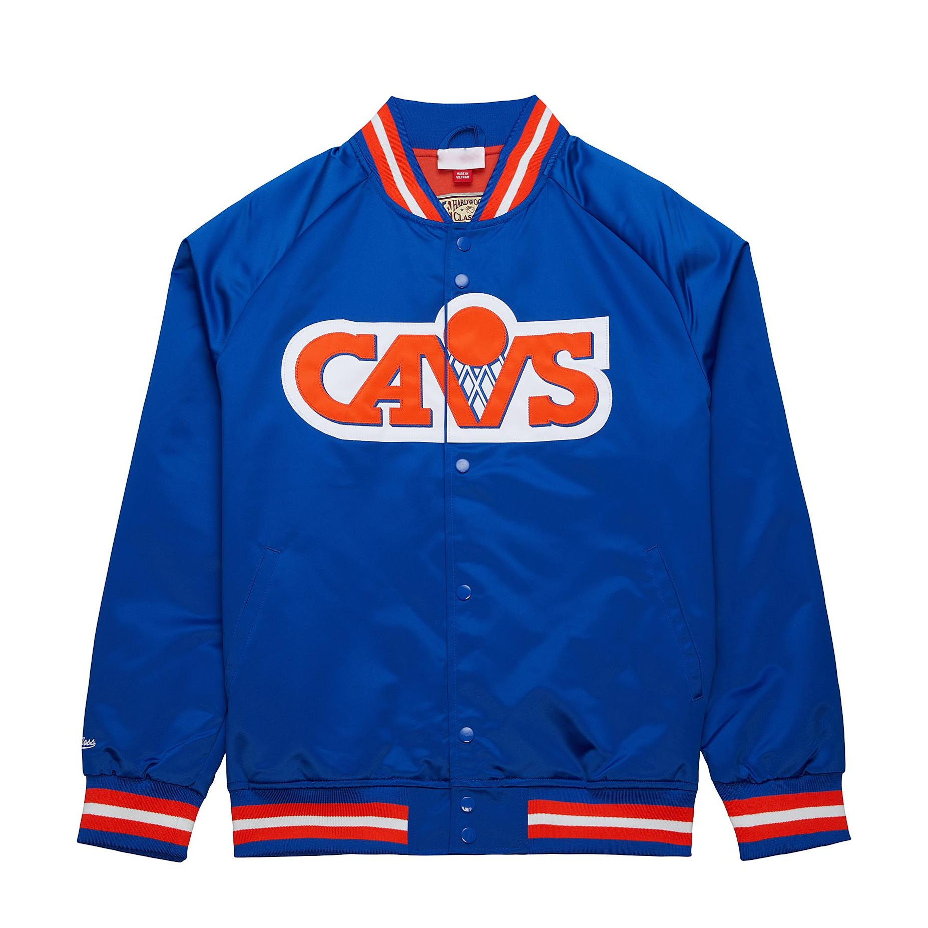 Lightweight Satin Varsity Jacket Cleveland Cavaliers