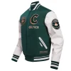 NBA Boston Celtics Varsity Jacket Wool & Leather