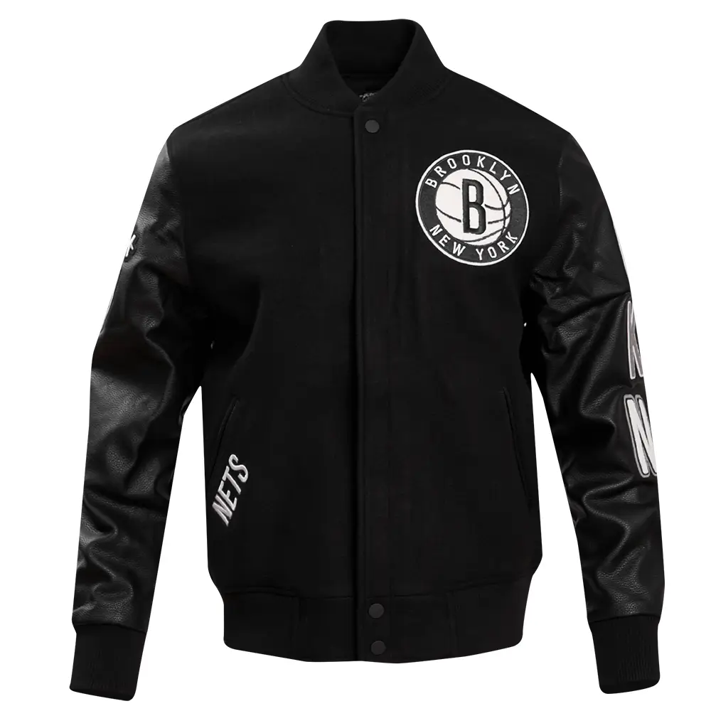 NBA Brooklyn Nets Classic Wool Men's Varsity Jacket